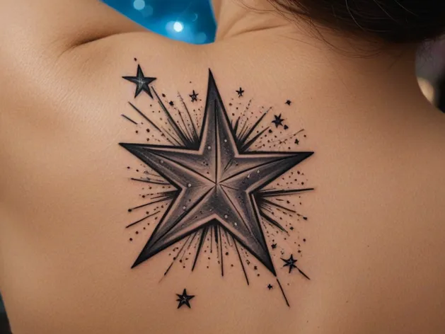 shooting star tattoo