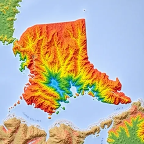 british columbia map