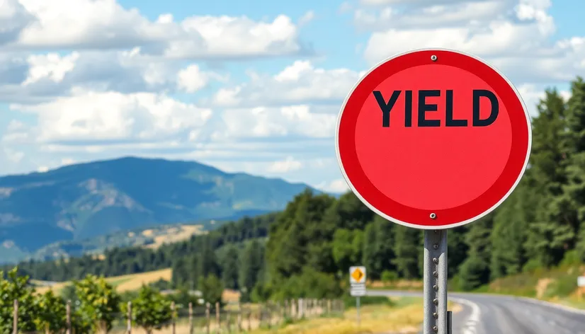 sign for yield