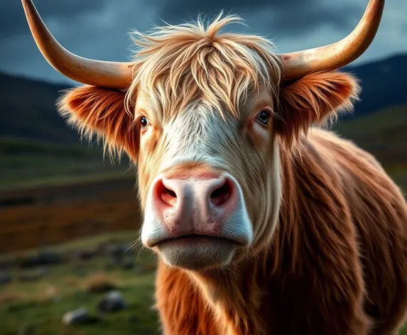 emo highland cow