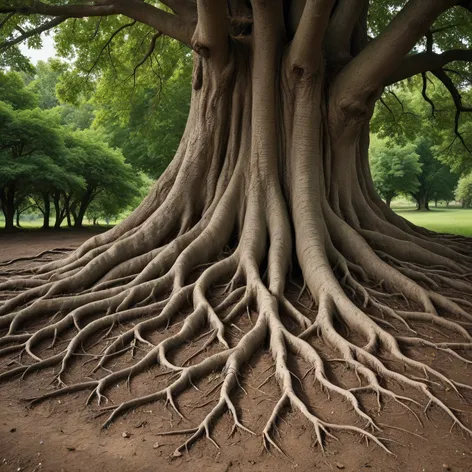 tree with roots