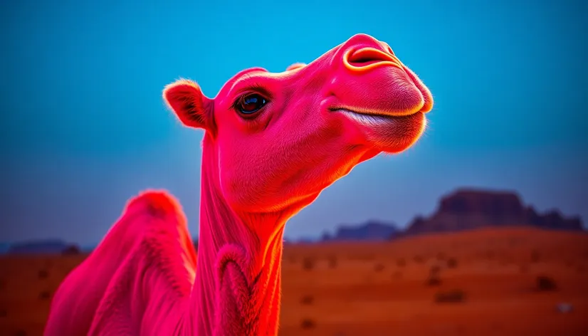 neon camel