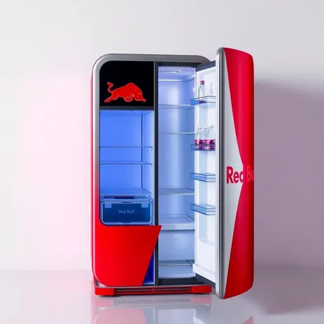 red bull fridge