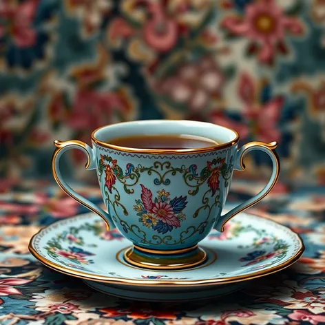 tea cup set with