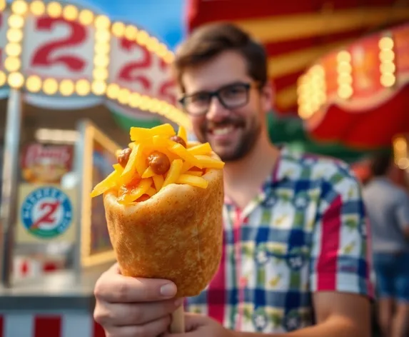 tim walz corn dog