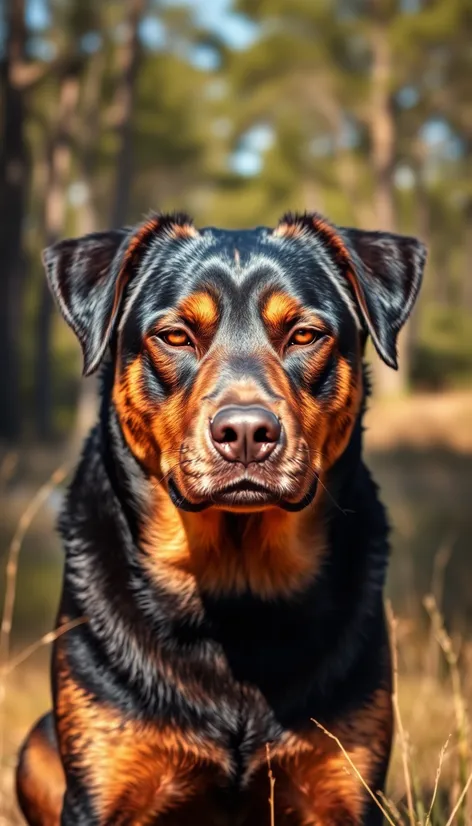 rottweiler shepherd mix