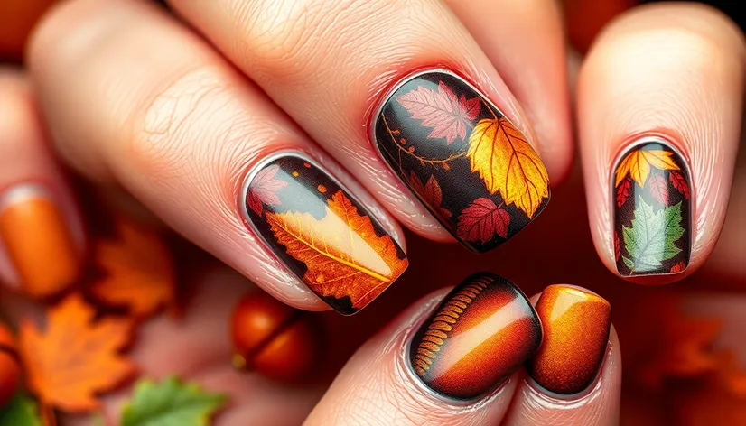 autumn nails