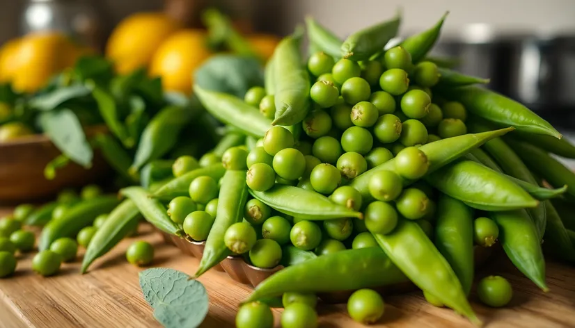 green peas in spanish