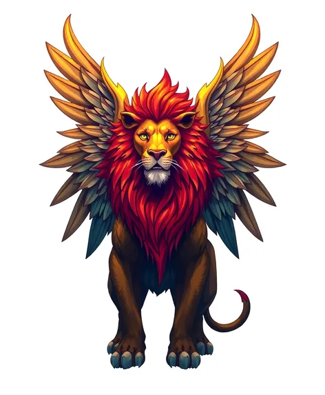 lion with wings mythology