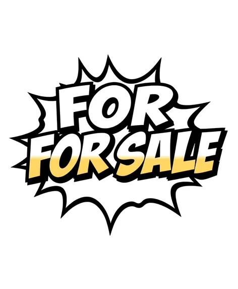 comic for sale sign