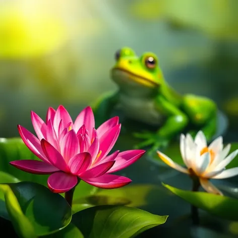 frog background