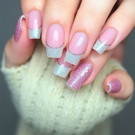 acrylic nails french tip