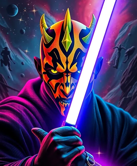 yellow darth maul