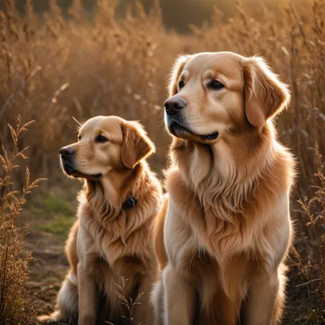 golden retriever silhouette