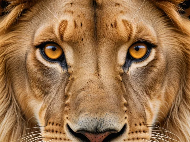 lion eyes