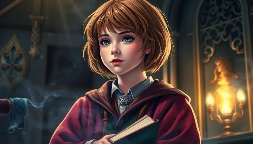 hermione granger short hair