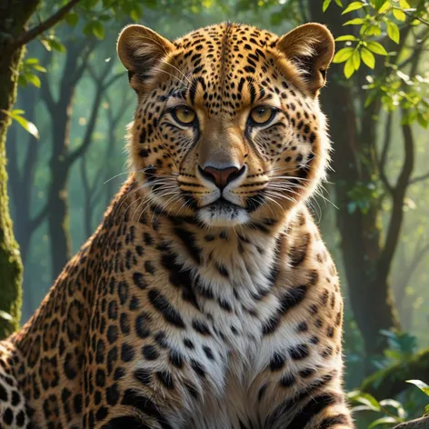 This leopard is called