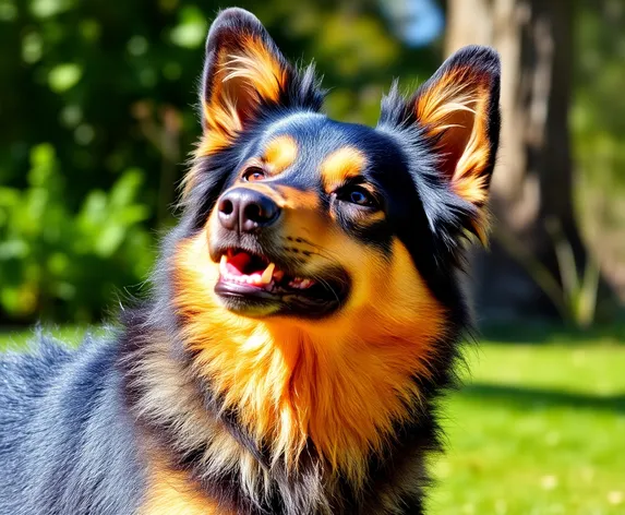 german shepherd and australian