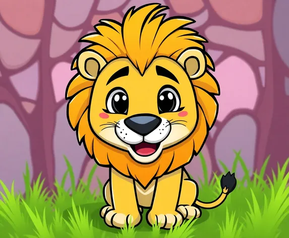 cartoon lion clip art