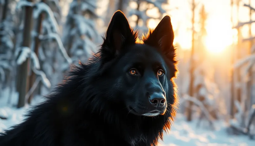 black norwegian elkhound