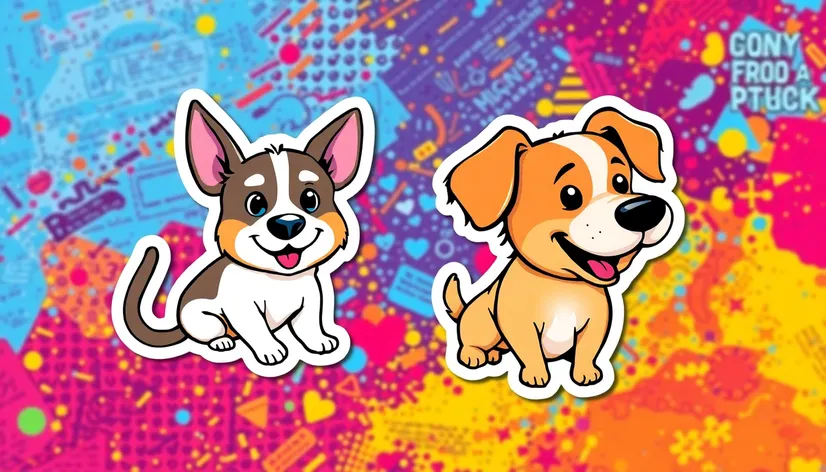 dog stickers