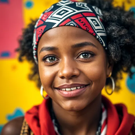 Black girl with Bandana