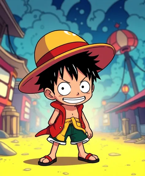 luffy old version