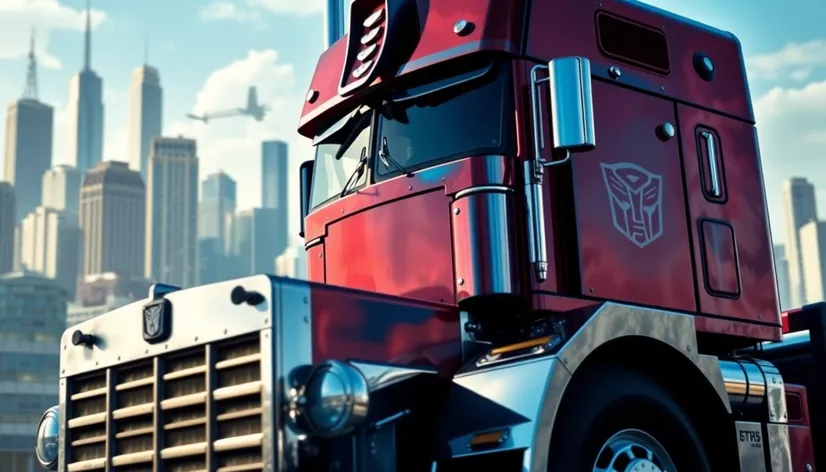 optimus prime truck