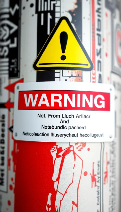 warning label