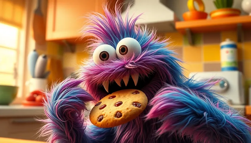 cookie eating monster