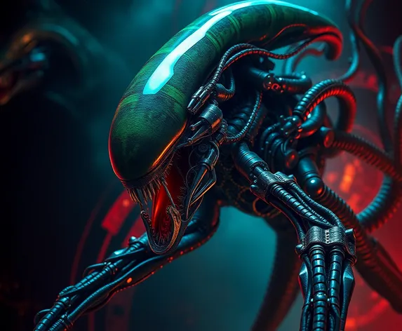 are xenomorphs biomechanical