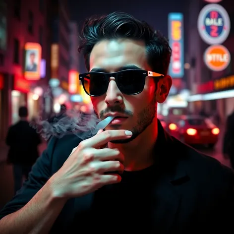 cool smoking guy