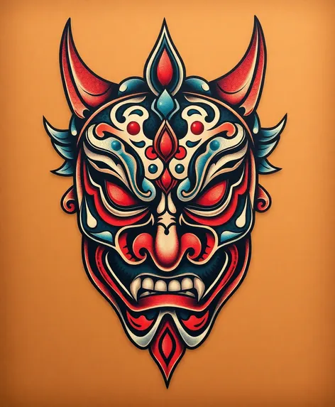 hanya mask tattoo