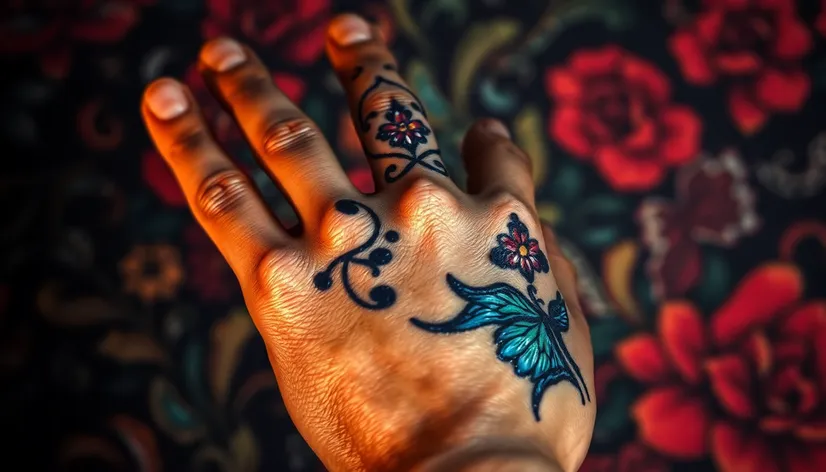 tattoo ladies hand