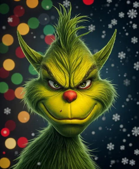 grinch drawing