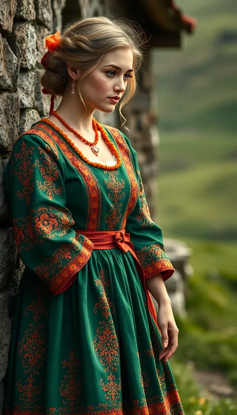 typical irish dress