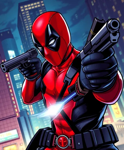 guns in deadpool