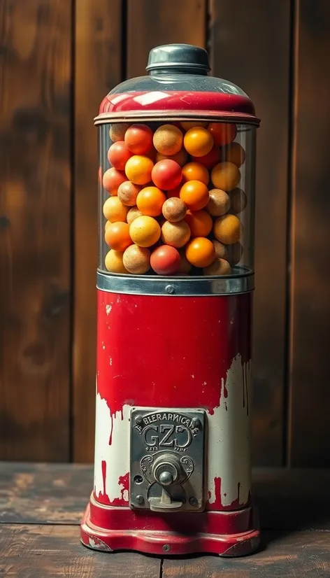 vintage gum ball machine