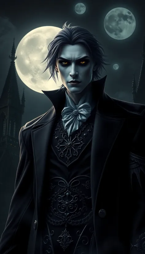 vampire male art