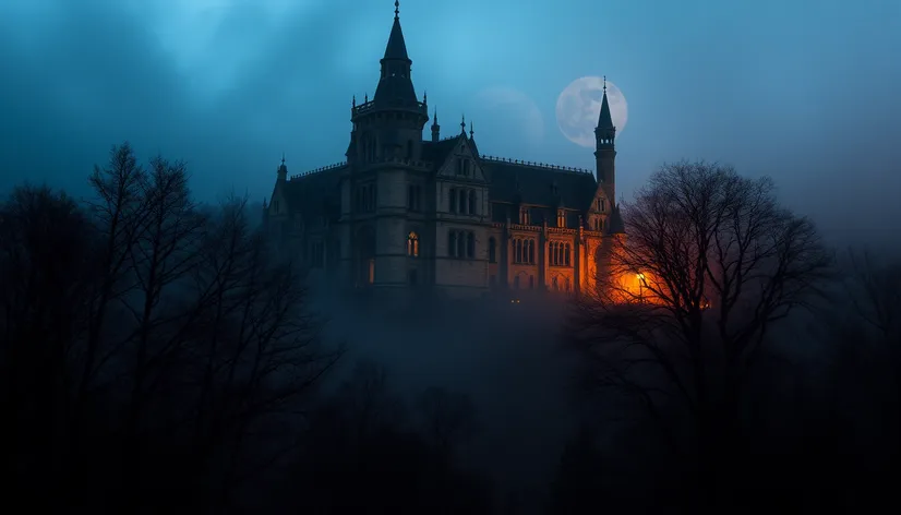 gothic style castle