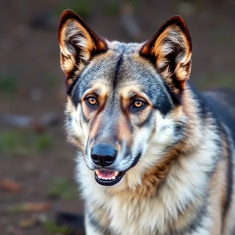 timber wolf german shepherd