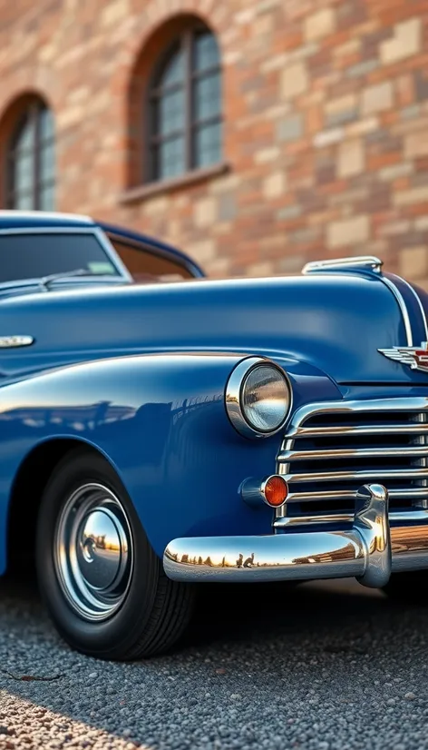 1947 blue chevrolet