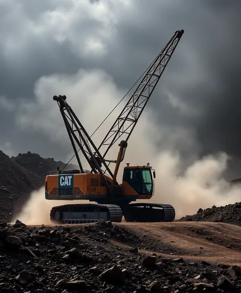 dragline excavator