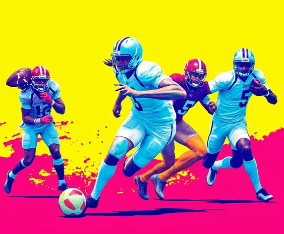 free football pop art