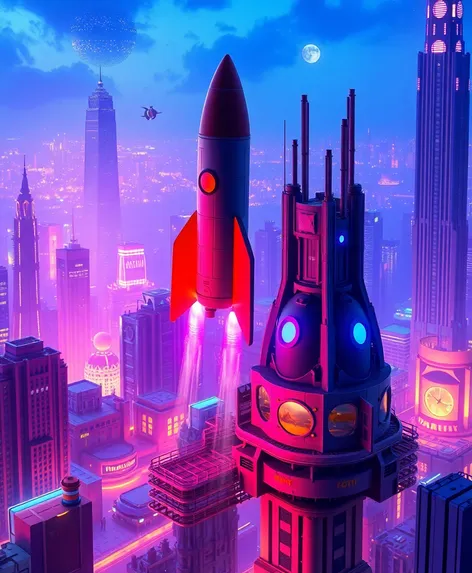 rocket ship land zone