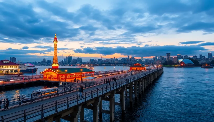 osanbashi pier to yamashita