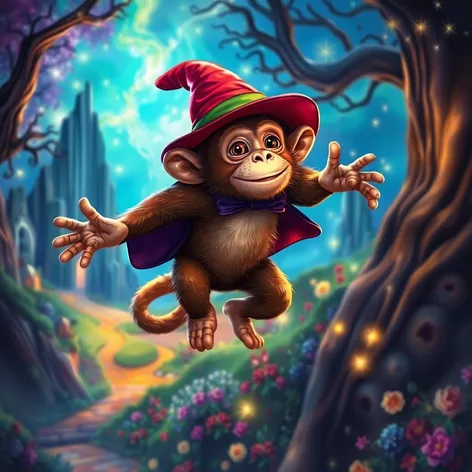 flying monkey wizard of