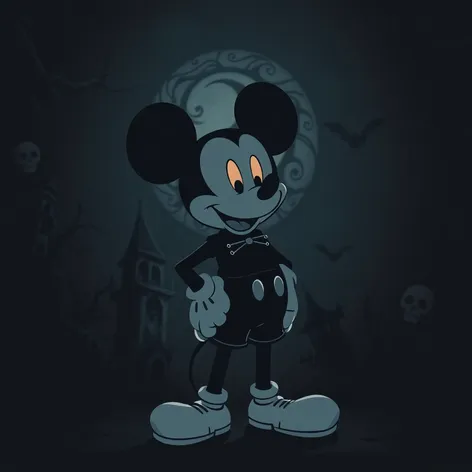 goth mickey mouse