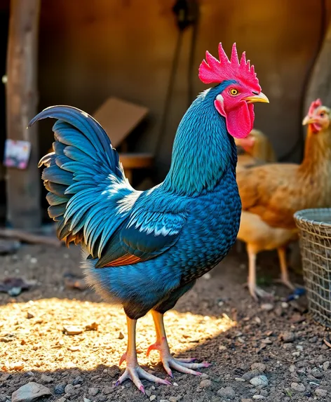 blue cochin chicken