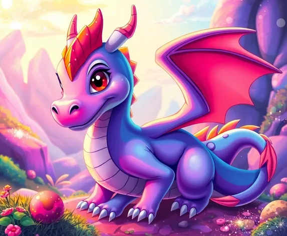 cartoon dragon